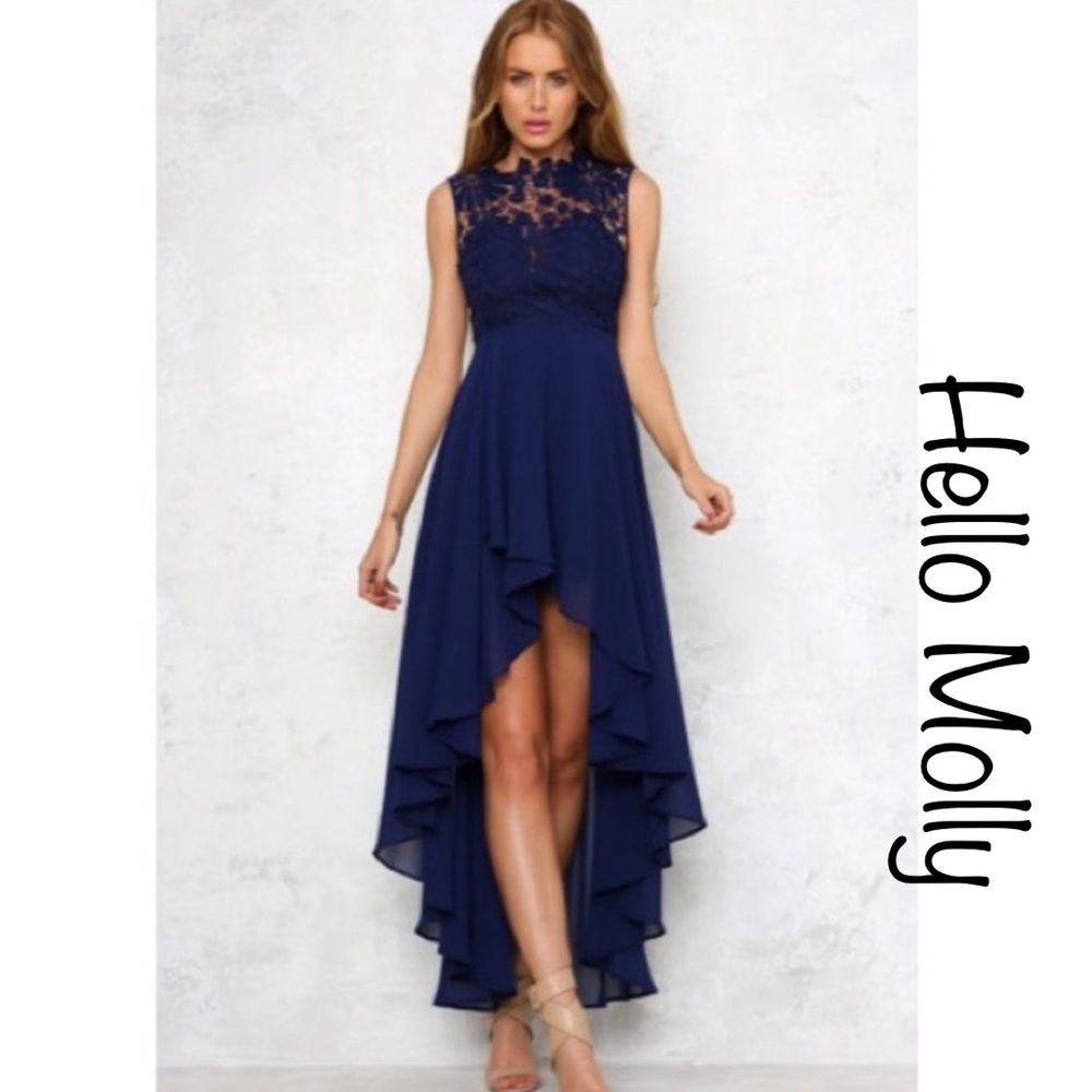 Hello Molly SHOW UP MAXI DRESS NAVY